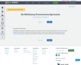 Ex-McKinsey Presentation Specialist