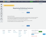 Negotiating Publishing Contracts