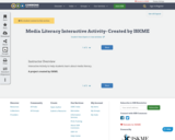 Media Literacy Interactive Activity- Created by ISKME