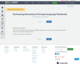 Evaluating Diversity in Foreign Language Textbooks