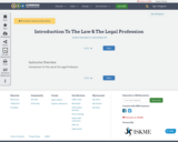 Introduction To The Law & The Legal Profession