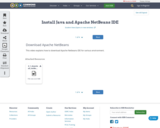 Install Java and Apache NetBeans IDE