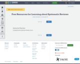 Free Resources for Learning about Systematic Reviews