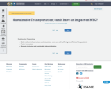 Sustainable Transportation; can it have an impact on NYC?