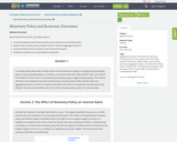 Principles of Macroeconomics 2e, Monetary Policy and Bank Regulation, Monetary Policy and Economic Outcomes