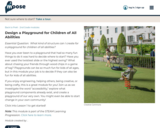 Design a Playground for Children of All Abilities