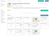 Fraction Equivalence Tic-Tac-Toe â€¢ Activity Builder by Desmos