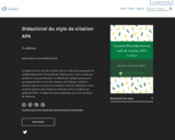 Didacticiel du style de citation APA – Simple Book Publishing