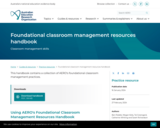 Foundational classroom management resources handbook