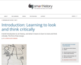 Introduction: Learning to look and think critically