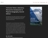 Laboratory Manual for Introduction to Physical Geography, Second Edition