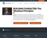 BUILDING CHARACTER: The Woodson Principles