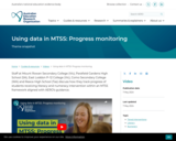 Using data in MTSS: Progress monitoring