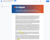GoOpen National Network Letter on OER and Digital Equity
