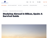 Studying Abroad in Bilbao, Spain: A Survival Guide