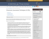 Classroom Assessment Techniques (CATs)