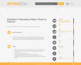 Children's Planetary Maps: Pluto & Charon