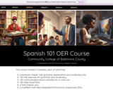 Spanish 101 Oer Course