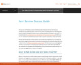 Peer Review Process Guide – The Rebus Guide to Publishing Open Textbooks (So Far)