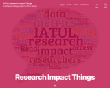 IATUL Research Impact Things – A self-paced training program for IATUL libraries