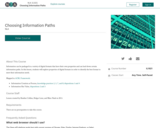 Choosing Information Paths