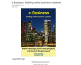 e-Business: Building online business solutions