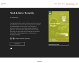 Food &amp; Water Security