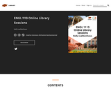 ENGL 1113 Online Library Sessions – OpenOKState