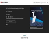 Criminal Justice Statistics: A Lab Manual
