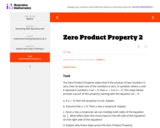 Zero Product Property 2