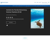Content for Florida Elementary Science Teachers (K-6) – Simple Book Publishing