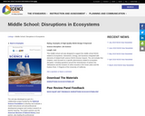 Middle School: Disruptions in Ecosystems