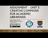 Creative Commons For Academic Librarians