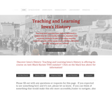Teaching and Learning Iowa's History
