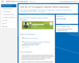 Course: Unit 30: ICT to Support Learner Centric Education