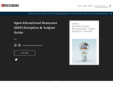 Open Educational Resources (OER) Discipline & Subject Guide – Simple Book Publishing
