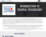 UWG Intro to General Psychology