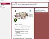Kenya ICT CFT Course: Community Communications