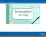 Informational Writing