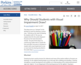 Why Should Students with Visual Impairment Draw?