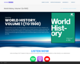 OpenStax World History, Volume 1 (to 1500) Audiobook