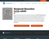 Benjamin Banneker  (1731-1806)