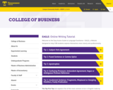 Tennessee Tech College of Business EAGLE Online Writing Tutorial