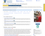 World Languages - TCC OER Subject Guide: OER starting points