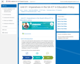 Course: Unit 01: Imperatives in the SA ICT in Education Policy