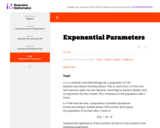 Exponential Parameters