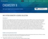 UNC System Chemistry 2 Digital Course