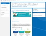 Course: Unit 17: Troubleshooting and Online Support