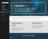 UNC System Calculus 1 Digital Course