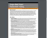 Oregon Math Project Practice Brief: Tracking